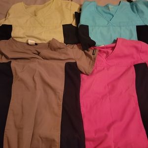 Cherokee Flexible Scrub Tops